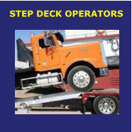 STEP DECK OPERATORS